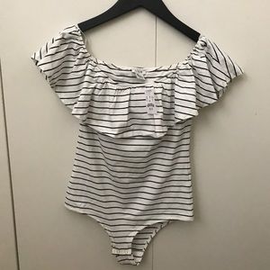 Off the shoulder bodysuit